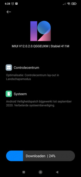 Xiaomi Redmi Note 8 Pro sep update