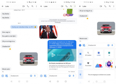 Google Messages RCS