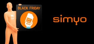 Black Friday bij Simyo: veel data voor minder Simyo Black Friday header