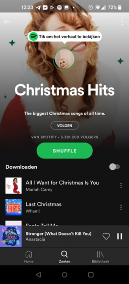 Spotify stories