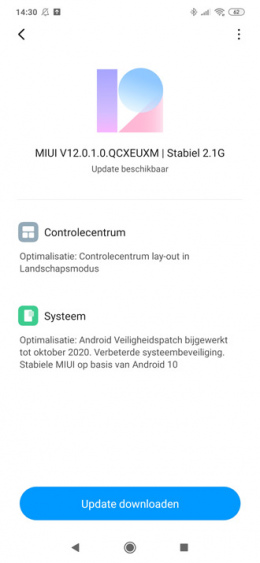Xiaomi Redmi Note 8T MIUI 12