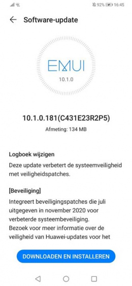 Huawei P30 Pro november-patch