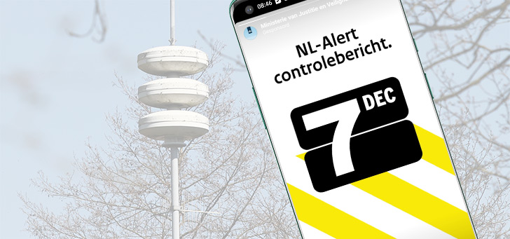 NL-Alert is being tested today: you should know this