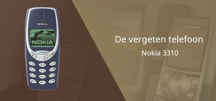 Nokia 3310 vergeten header