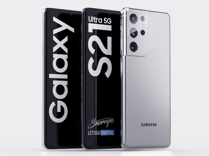 Samsung Galaxy S21 Ultra render
