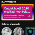 Spotify Wrapped 2020