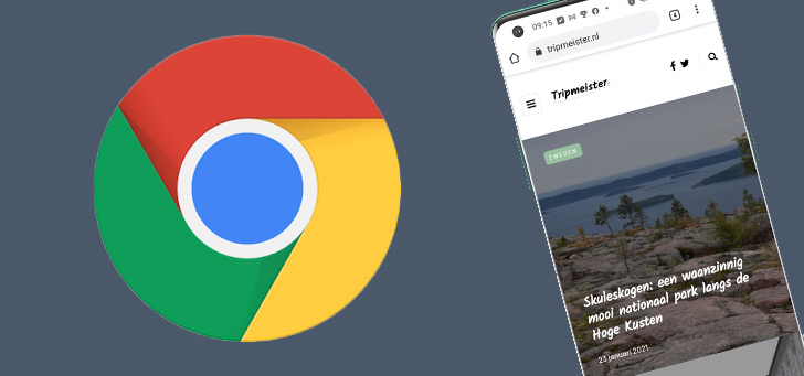 Chrome 94 voor Android brengt Material You en verbeteringen tabbladen