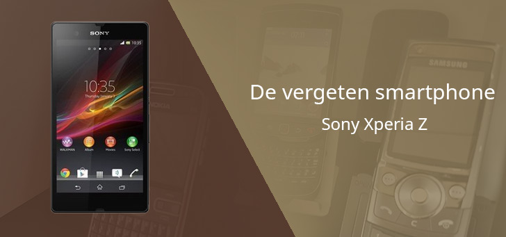 Sony Xperia Z vergeten header