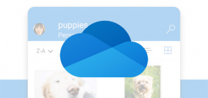 Microsoft OneDrive header