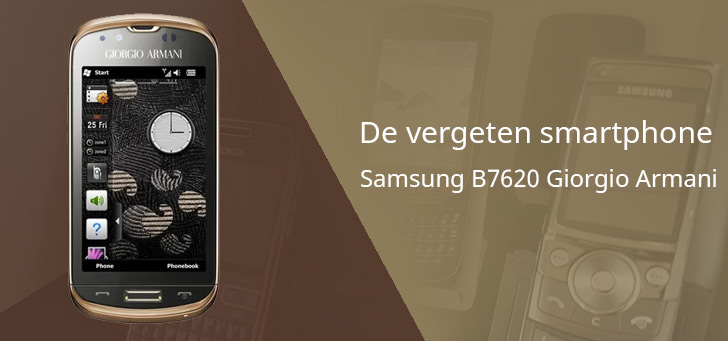 Samsung B7620 Giorgio Armani header