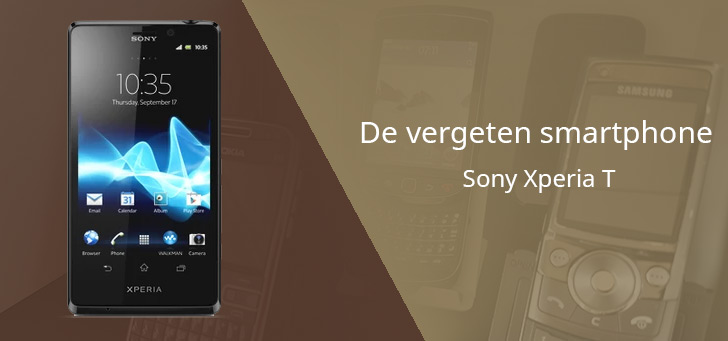 Sony Xperia T vergeten header