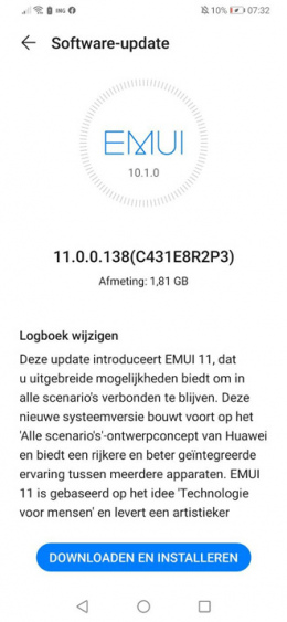 Huawei P30 Pro EMUI 11