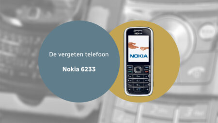 De vergeten telefoon: Nokia 6233 uit 2005
