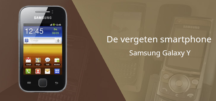 Samsung Galaxy Y vergeten header