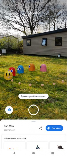 Google Ar Pac Man