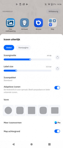 Smart Launcher 5 icoontjes