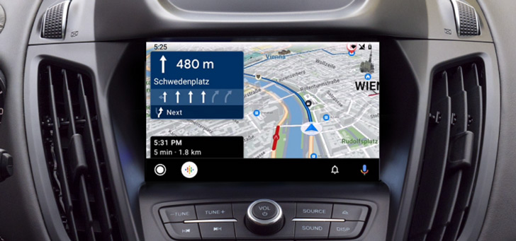 Sygic Android Auto header