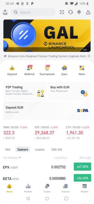 Binance app