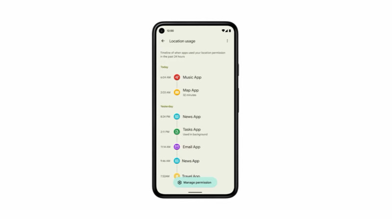 Android 12 privacy