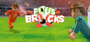 Plus Bricks app: bouw, speel en film je eigen EK voetbal Plus bricks header