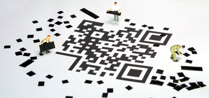 QR Code header