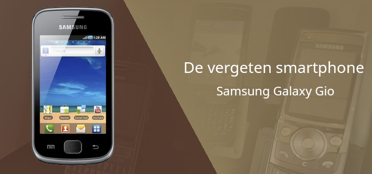 Samsung Galaxy Gio vergeten header