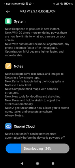 Poco F3 MIUI 12.5