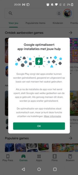 Google Play Store app-optimalisatie