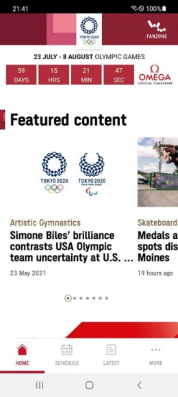 Olympics app