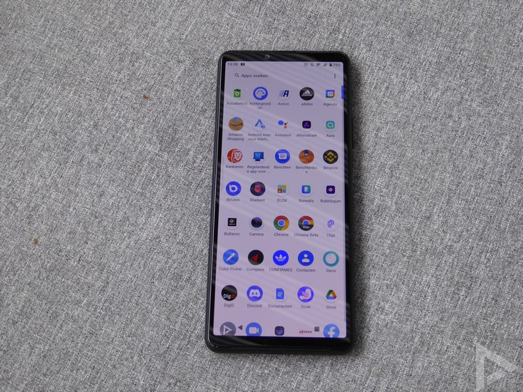 Sony Xperia 10 III menu