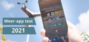 De grote weer-app test 2021: dit is de beste weer-app van Nederland Weer-app test 2021 header