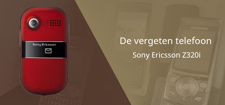 Sony Ericsson Z320i vergeten header