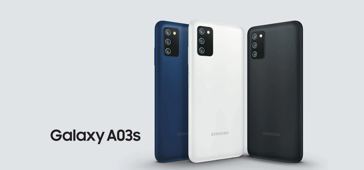 samsung galaxy a03s header