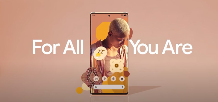 Google Pixel 6 serie header