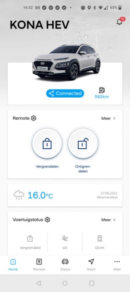 Hyundai Bluelink app