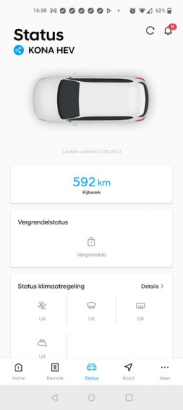 Hyundai Bluelink app