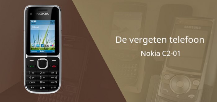 De vergeten telefoon: Nokia C2-01 uit 2011