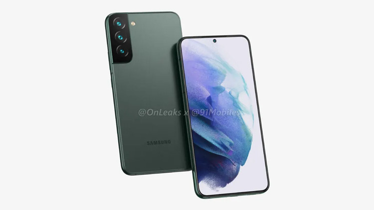 Samsung Galaxy S22+ render