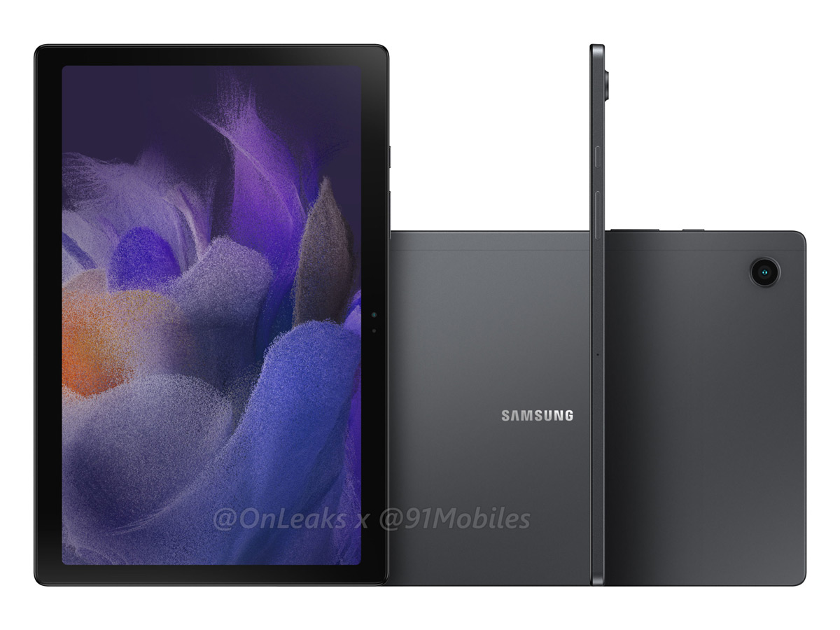 Samsung Galaxy Tab A8 2021 render