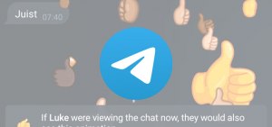 Telegram header