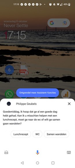 Philippe Geubels Google Assistant