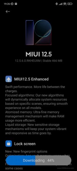 Poco F3 MIUI 12.5