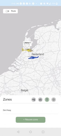 Lifeliner radar p2000 app