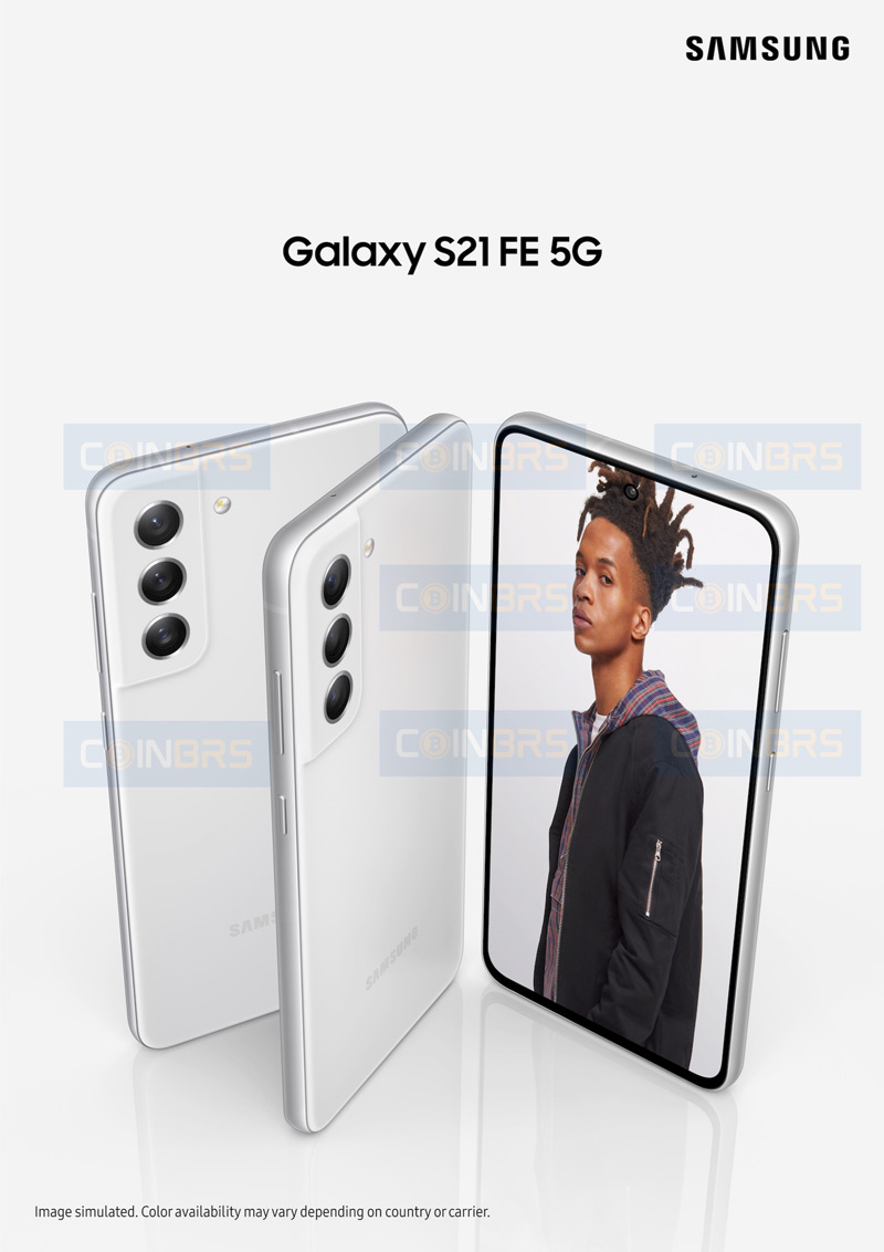 Samsung Galaxy S21 FE white