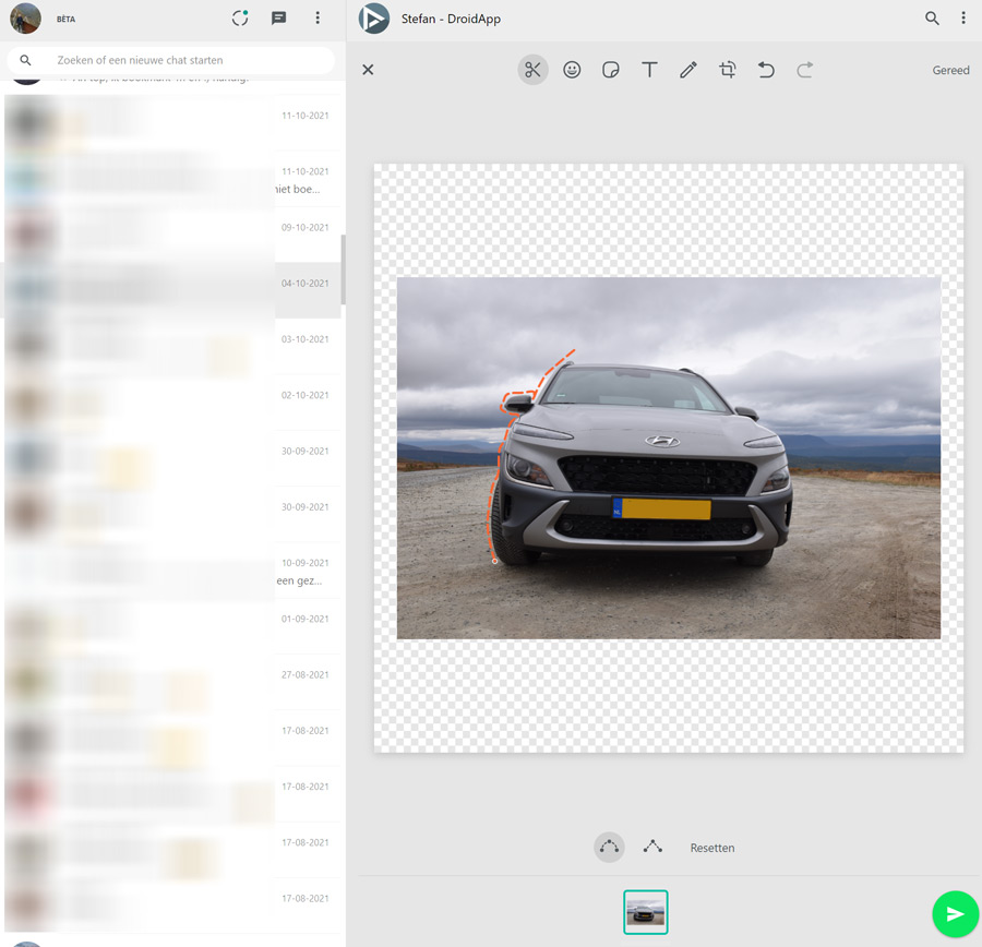 Soldaat Luchtvaartmaatschappijen levering WhatsApp laat je vanaf nu eigen stickers maken in Web- en Desktop-app: zo  werkt het