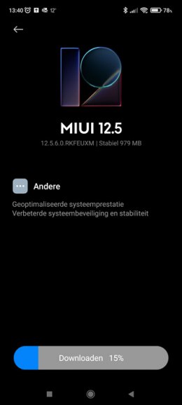 Xiaomi Redmi Note 10 MIUI 12.5.6