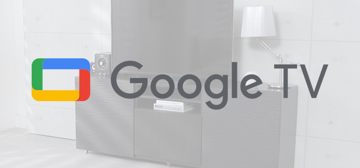 Google TV header