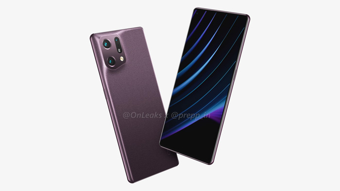 Oppo Find X5 pro render 2