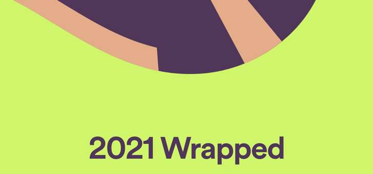 Spotify Wrapped 2021 header