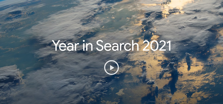 Year in Search 2021 header
